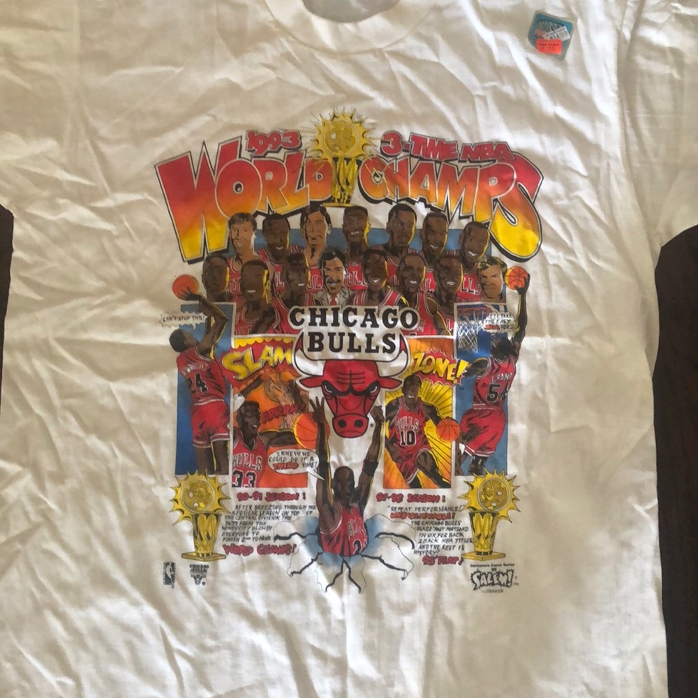 Authentic Vintage 1993 Chicago Bulls T-Shirt